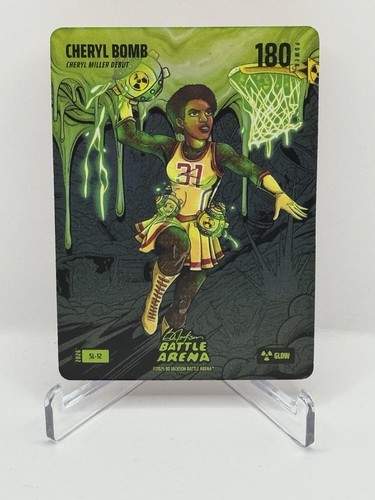2026 Bo Jackson Battle Arena- CHERYL BOMB (Miller) SLIME Battlefoil GLOW 180 SSP