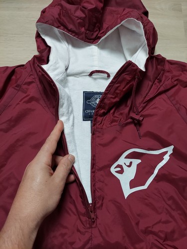 Vintage Cardinal Mooney High School XL Track Pullover Windbreaker Warmup Jacket - Picture 7 of 13