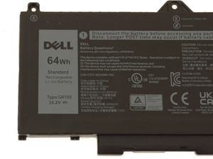 Genuine 64WH GRT01 Battery For Dell Latitude 5521 5421 Precision 3561 3470