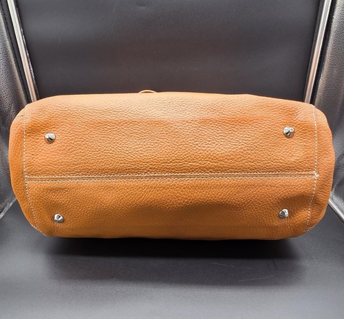 Vintage Leder Handtasche Ledertasche Retro Damentasche Vintage Schultertasch - Bild 5 von 12