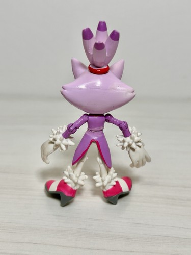 RARE~JAZZWARES BLAZE THE CAT 3" Action Figure SEGA Sonic The Hedgehog BROKENTAIL - Picture 4 of 20