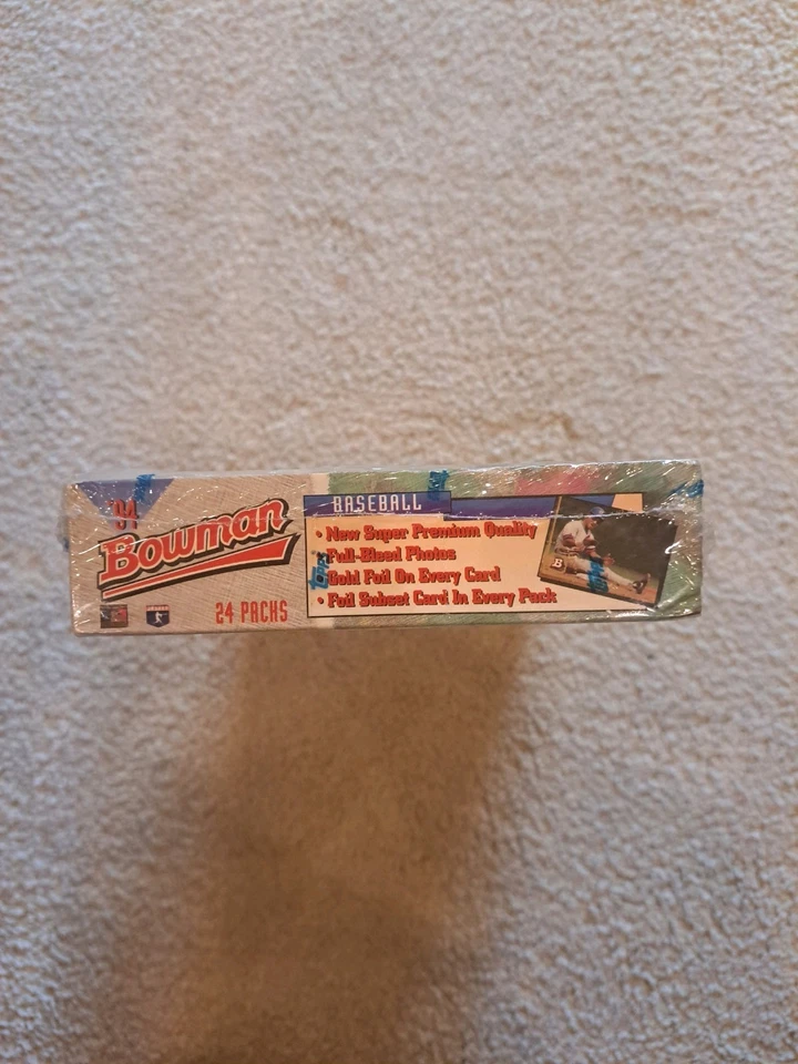 Lote de 2 cajas de pasatiempos de béisbol Bowman 1993 y 1994 selladas de fábrica Foto 2 de 4