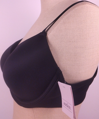 Auden The Icon Black Lightly Lined Underwired T Shirt Bra Size 38 B - New.  (25)
