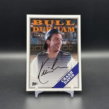 1988 Top 5 » Crash Davis / Kevin Costner » Bull Durham Tribute Card