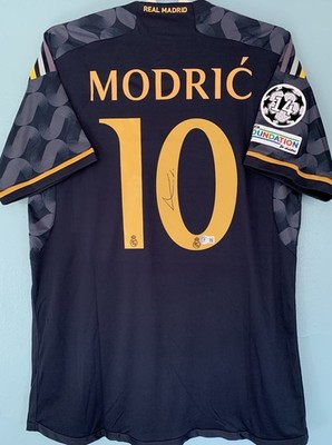 Luka Modric Signed Autographed Real Madrid 2023/24 Away Jersey