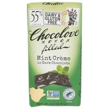Mint Creme In Dark Chocolate 3.2 Oz(Case Of 10) By Chocolove