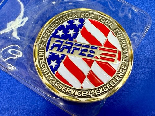 Appreciation for your Support Integrity Service Excellence ARFES Challenge Coin - Picture 3 of 10