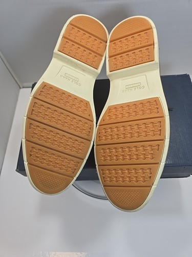 HOMBRE TALLA 9.5 M Cole Haan Go-To Punta de Ala Oxford Zapatos de Cuero Tostado Británico C34120 - Imagen 12 de 19