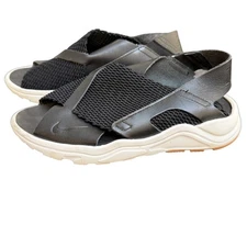 Nike Air Huarache Sandals Black White Women's Size 6