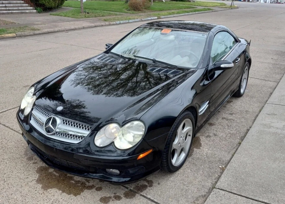 Mercedes Benz SL500 2005 pinza de freno trasera del lado del conductor pieza original OEM Foto 4 de 4