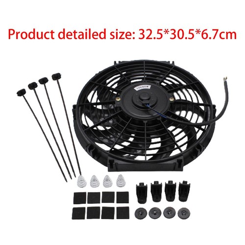Electric Radiator Cooling High Performance Engine Cooling Device Wide Curved 10 - Picture 2 of 7