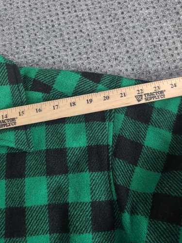 LL Bean Insulated Plaid Wool Guide Button Up OverShirt 3XL Flannel Shaket  - Picture 7 of 19