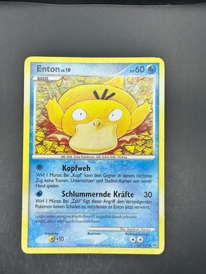 Psyduck 87/127 Common Platinum Pokemon Lightly Played DE