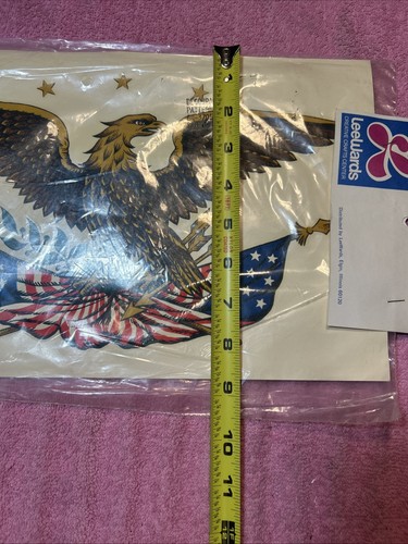 Lee Wards Eagle and Flag Decoupage Print Vintage - Bild 8 von 8