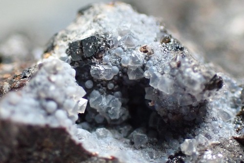 FAUJASITE + ERIONITE + OFFRETITE * RARE !!! Sasbach am Kaiserstuhl, GERMANY - Picture 19 of 21