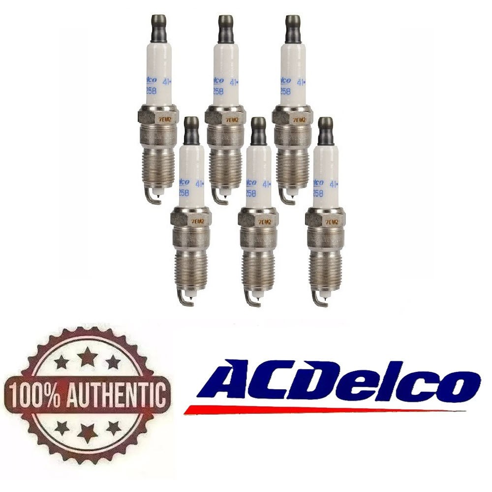 41-993 ACDelco 12607234 Set Of 6 Iridium Spark Plugs