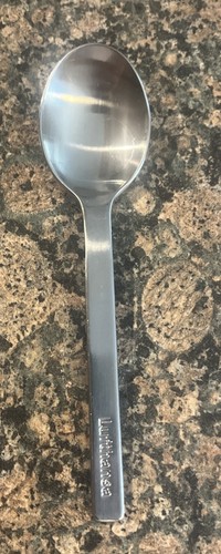 LUFTHANSA AIRLINES Stainless Steel Spoon 5 inches 1978 J. A. Henckels Vintage - Imagen 2 de 6