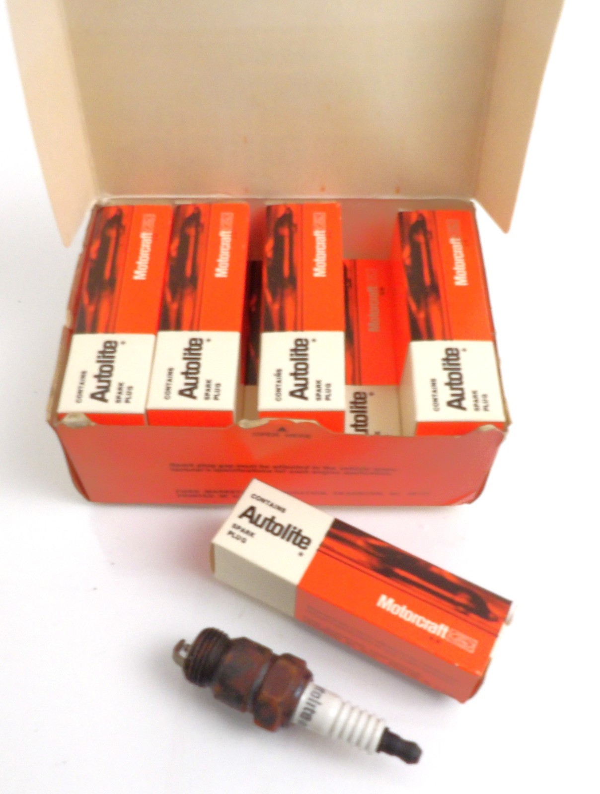 1955-1962 Ford Fairlane Thunderbird Mercury NOS AUTOLITE 272 292 312 SPARK PLUGS