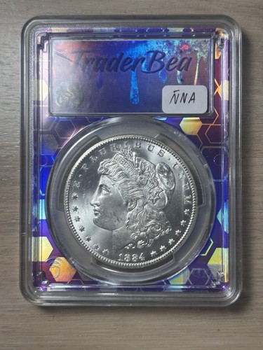 1884 CC Morgan Silver Dollar PCGS MS 66 Carson City Trader Bea - Picture 2 of 5
