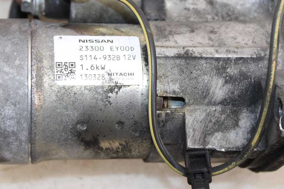 Nissan 370z 2009-2020 motor de arranque 23300EY00D OEM MN72 Foto 3 de 4