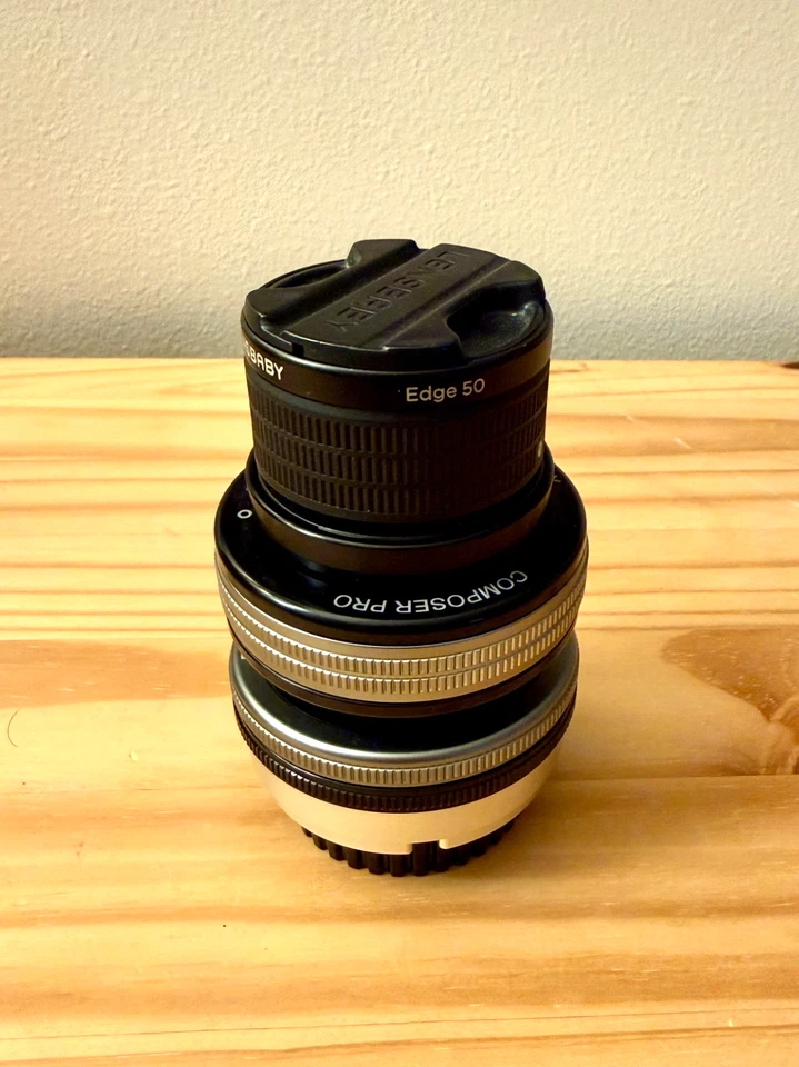 Lensbaby Edge 50 Optic + Composer Pro II 倾斜机身适用于索尼 E 卡口 | 状况完好 — 第 2/4 张图片
