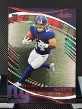2025 Panini Absolute - Rookies Cam Skattebo #110 Red and Green (MEM, RC)
