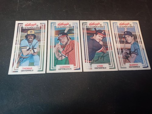 1983 KELLOGG'S BASEBALL 3D LOT (36) SEE PHOTOS AND DESCRIPTION - Picture 15 of 19