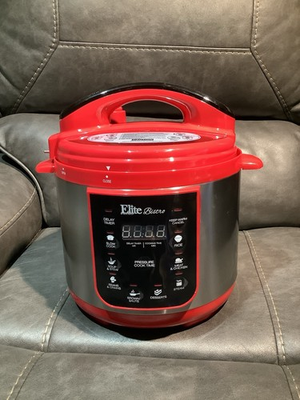 #ad Elite Platinum Pressure Cooker 4 Quart $44.99