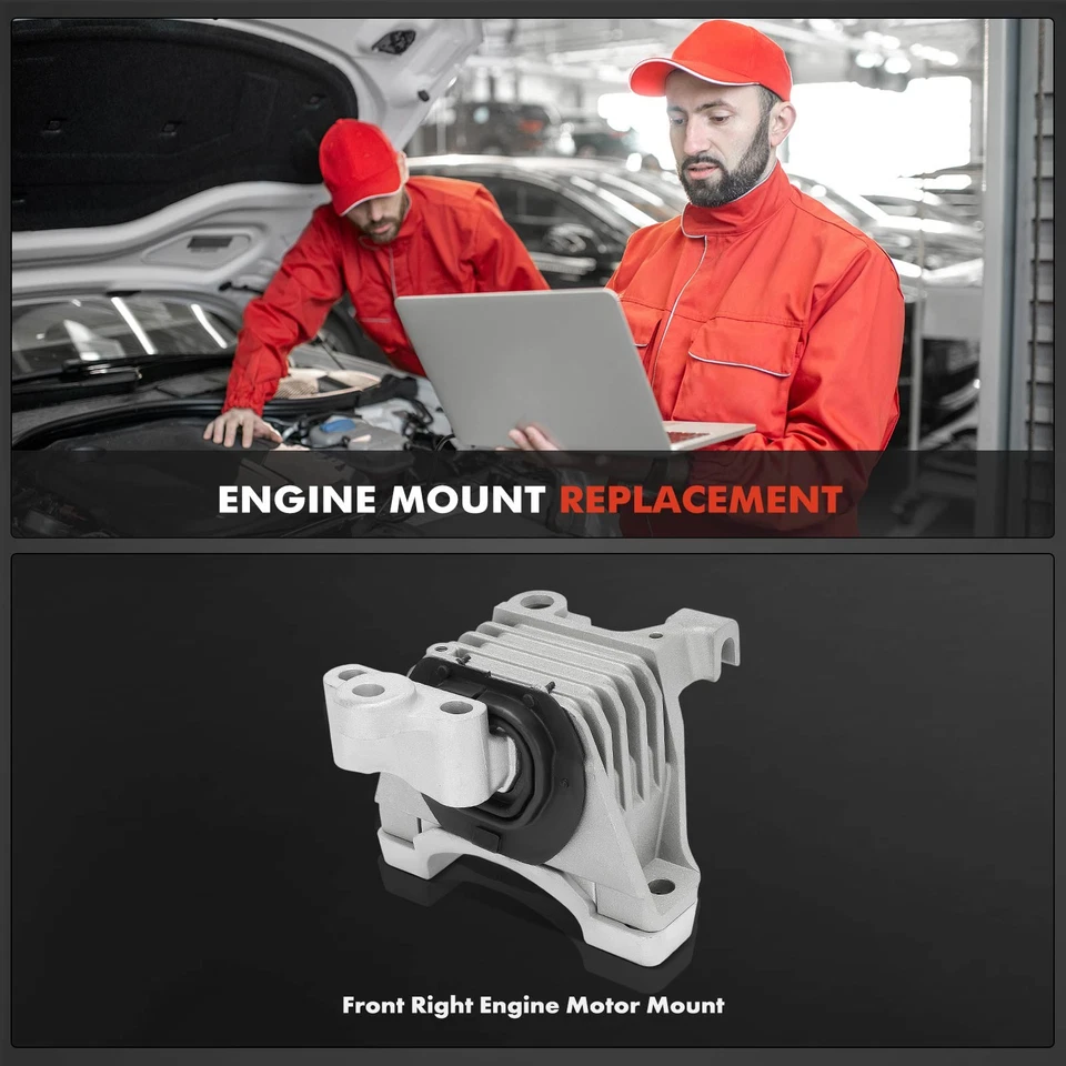 Montaje de motor delantero derecho para Jeep Cherokee KL 2014-2017 Chrysler 200 15-17 Foto 2 de 4