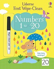 First Wipe-Clean Numbers 1 to 20 (IR) - Paperback - VERY GOOD