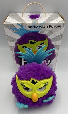 Hasbro Furbling Furby Boom Baby Party Rocker 2012 Purple Green Turquoise W/Box