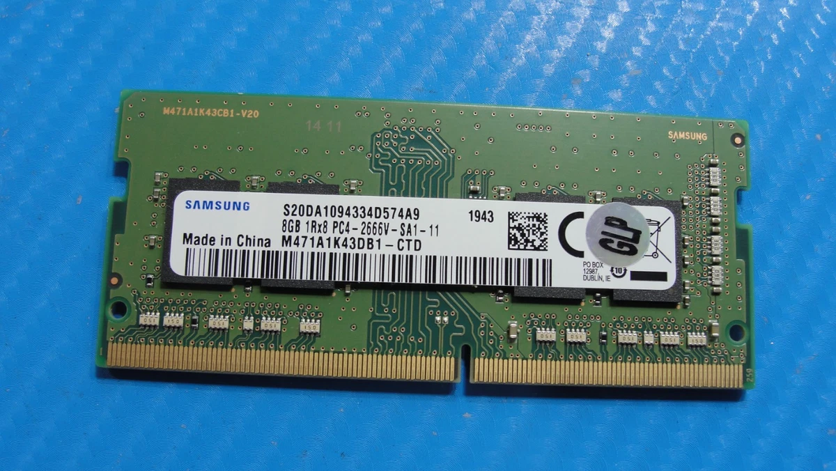 Samsung SO-DIMM Computer PC4-21300 (DDR4-2666) Bus Speed Memory