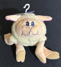 Vintage Silly Slammers 135 Ewenice Beanbag Plush Lamb 5  No Sound Rare HTF