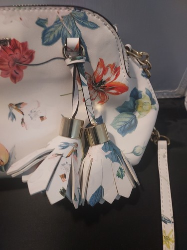 Nine West Floral Crossbody Handtasche Canvas Blumenmuster Damen’s - Bild 3 von 11