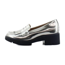 Naturalizer Darcy Women's Clogs & Slippers Pewter Metallic Leather