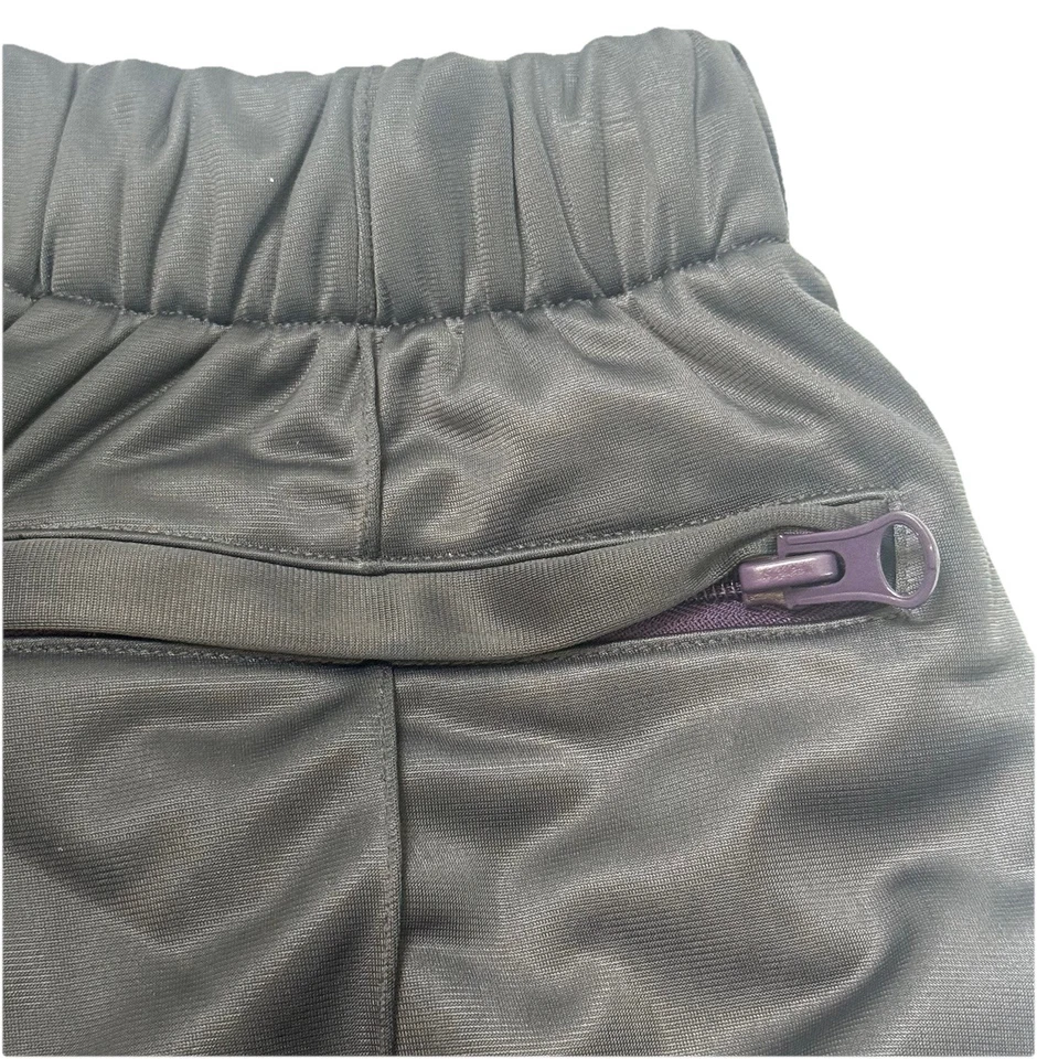 Pantalones Cortos Para Hombre Medianos Drifter Compton Negro Brillante Púrpura Azul Rayas Poli Bermudas Foto 4 de 4