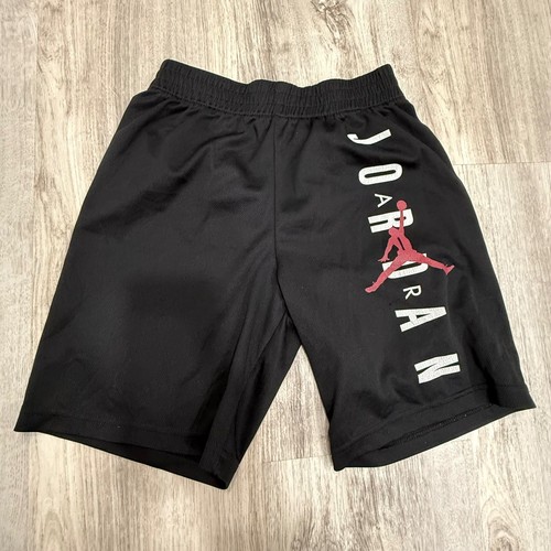 Pantalones Cortos de Baloncesto Jordan Negros para Niños Logo Jumpman Malla Atlética Talla M 10-12 años - Imagen 1 de 5