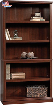 Miscellaneous Storage 5-Shelf Bookcase/ Book Shelf Cherry Finish FREE SHIPPING