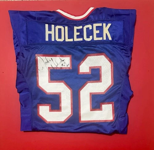 Buffalo Bills - John Holecek - Autographed Pro Line Football Jersey #52