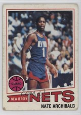 1977-78 Topps White Back Tiny Archibald Nate Archibald #127 HOF 07rd