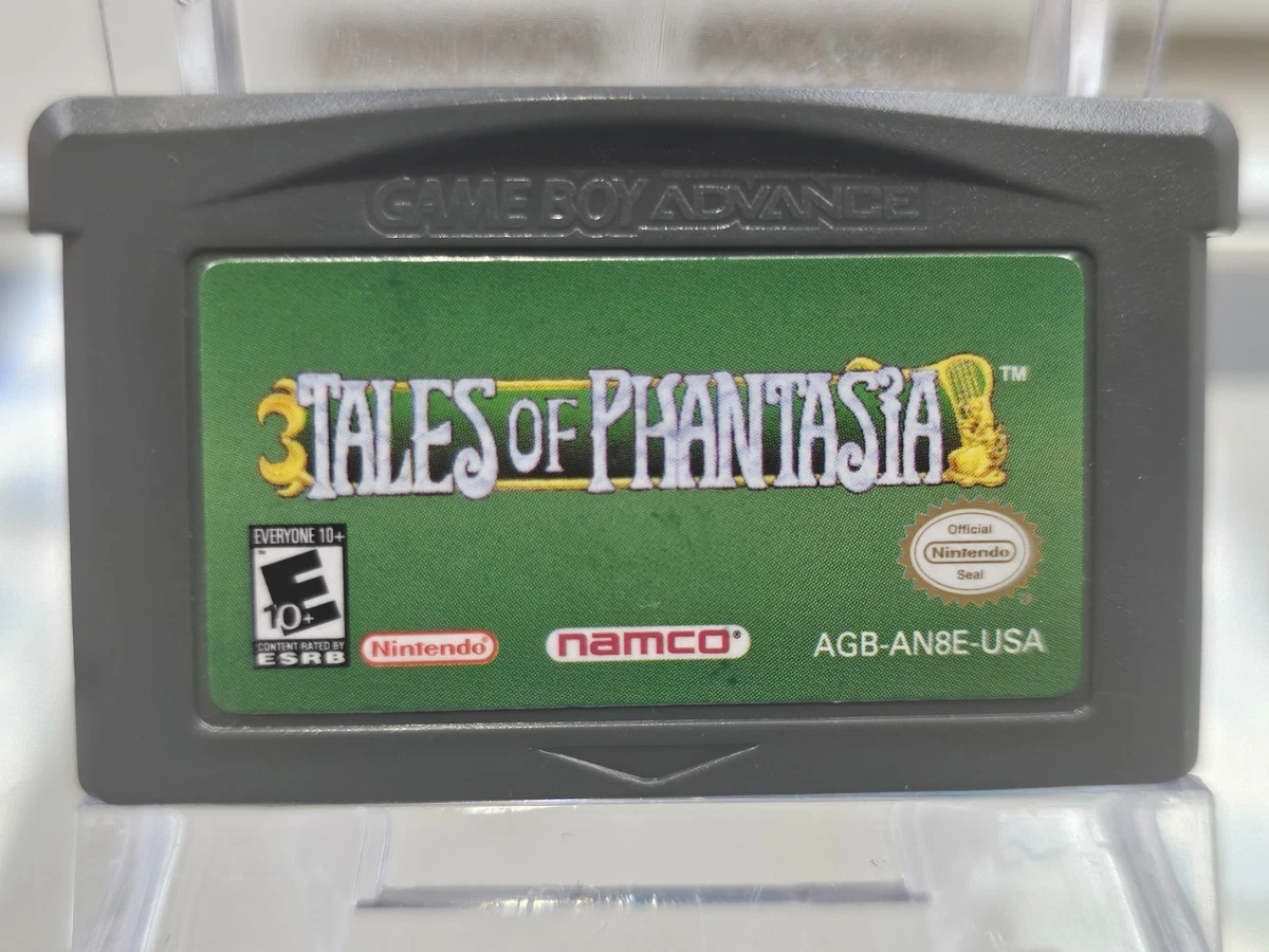 Jeu Game Boy Advance Tales Of Phantasia – édition TOP NAMCO Première édition – Version FR – Compatible Nintendo DS Et DS Lite