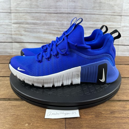 Nike Free Metcon 6 'Racer Blue' White Black FJ7127-402 Men's Size 6/Women 7.5 - Picture 3 of 7