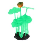  Aquarium Fish Tank Decorations Small Ornaments Delicate Fake Lotus