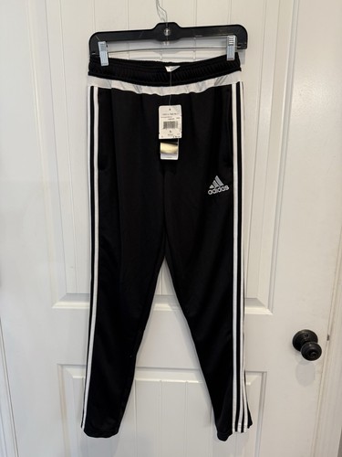 Adidas Climacool Youth Large (13-14) Black & White Athletic Pants