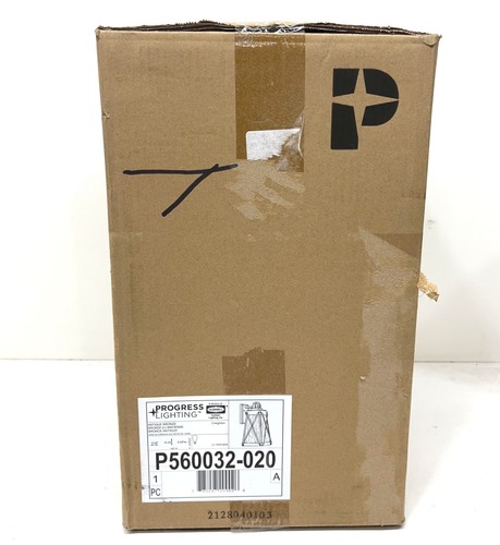 Progress Lighting Creighton 1Light Bronze WaterGlass Outdoor 15.75in. Wall Light - Picture 2 of 2