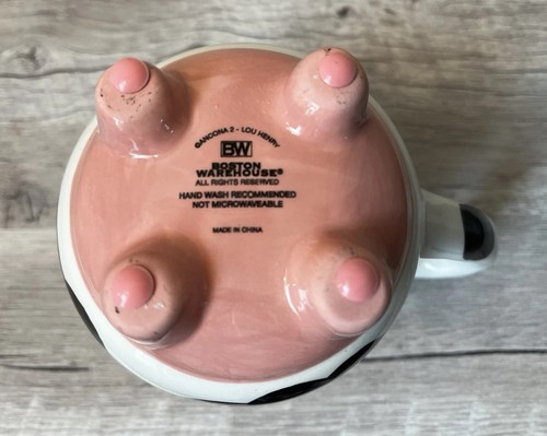 Boston Warehouse Udderly Cow Figural Mug w/ Anti-Slip Silicone Feet 20 Oz - Picture 7 of 7