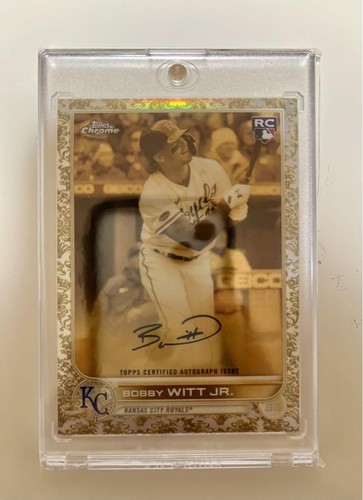 Topps Chrome Bobby Witt Jr. RC Auto - Bild 1 von 2
