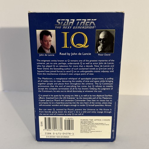 Lot of 11 Star Trek The Next Generation Audio Books on Cassette - Picture 23 of 24