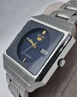 Vintage Seiko 5 Automatic Midnight Lunar TV Dial Men's Watch 6319-5020