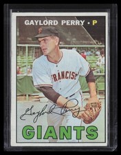 1967 Topps #320 Gaylord Perry VG